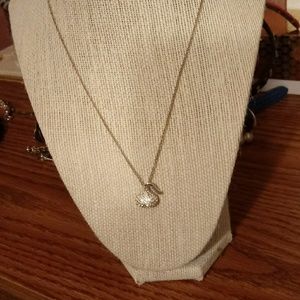 Jc penny sterling kiss necklace